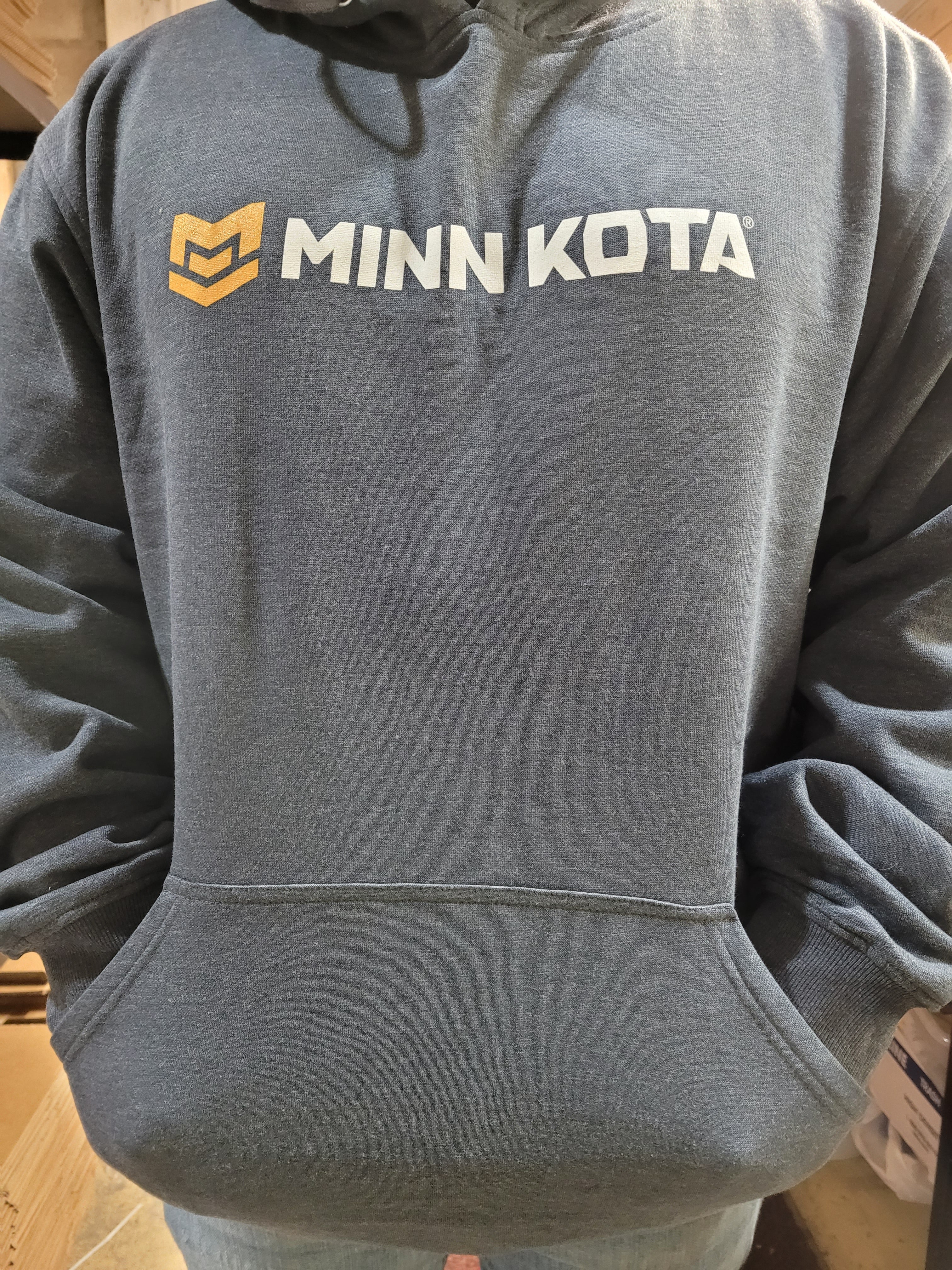 MINN KOTA HOODED SWEATSHIRT DARK GREY