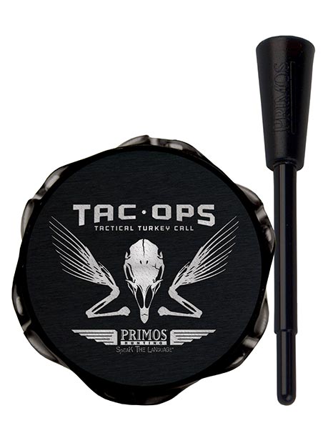 PRIMOS " TAC OPS " BLACK ALL WEATHER POT CALL