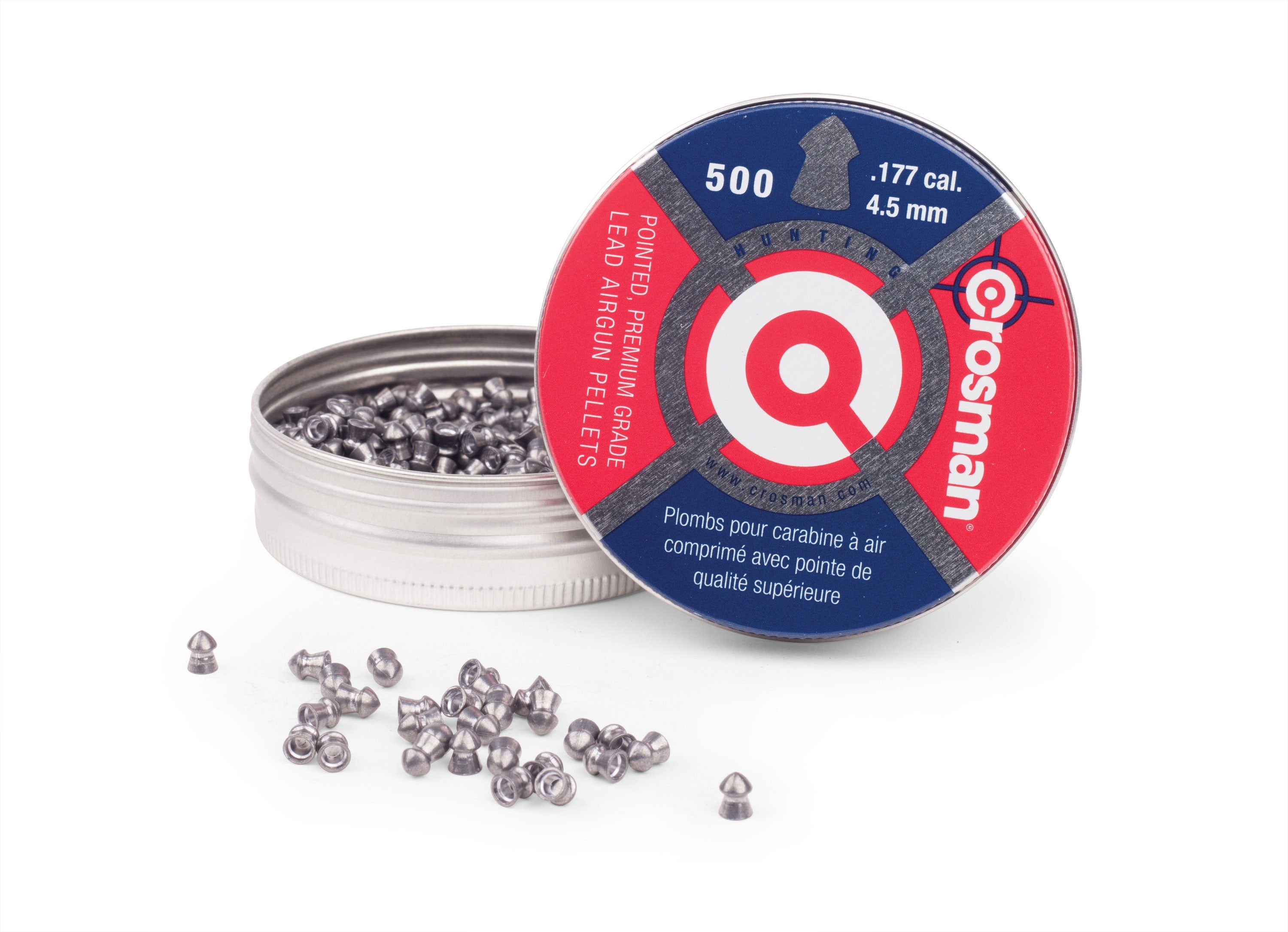 CROSMAN PREMIER POINTED .177 PELLETS 500 PK