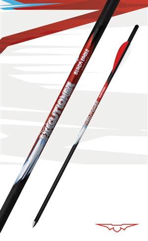 BLACK EAGLE ARROWS EXECUTIONER CROSSBOW BOLTS .001 - 3" SHIELDED BACK VANES