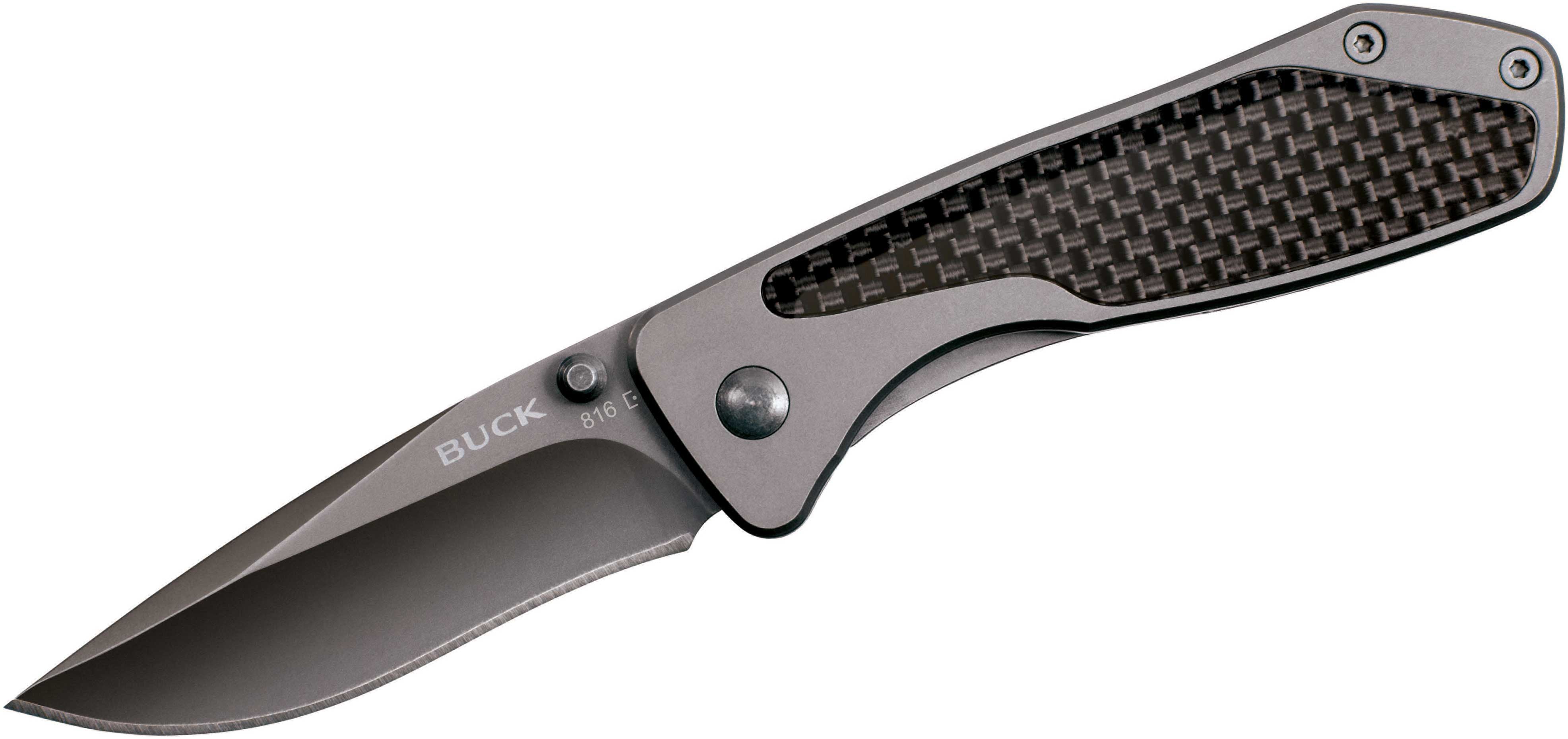 BUCK CARBON FIBER INLAY LUX KNIFE