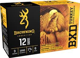 BROWNING BXD TURKEY 12 GA 3" 1 5/8 oz NO. 6
