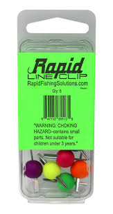 RAPID FISHING SOLUTIONS LINE CLIP MULTI COLOURS