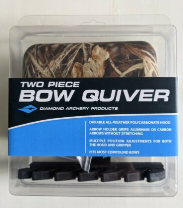 DIAMOND TWO PIECE 8 ARROW BOW QUIVER
