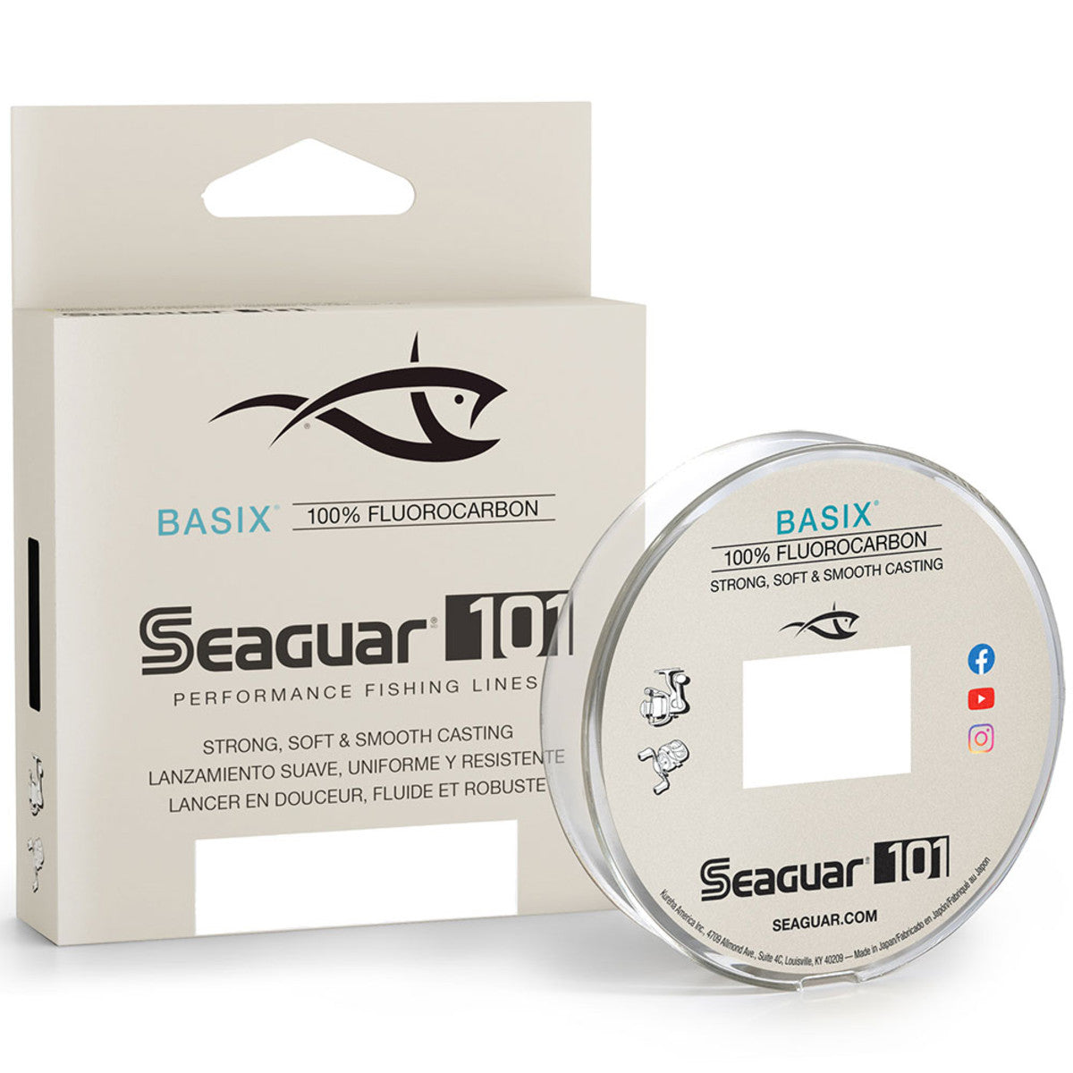 Seaguar BasiX Fluorocarbon Line 200 yards