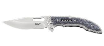 CRKT FOSSIL COMPACT CLIP POINT KNIFE