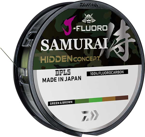 Daiwa J-Fluoro Samurai Hidden Concept Camo Fluorocarbon Line 220 Yards