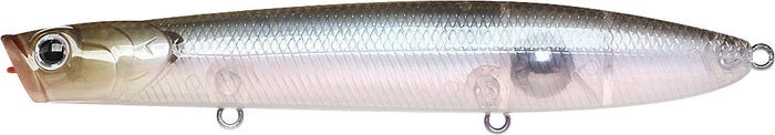 Lucky Craft Gunfish 117 Topwater Walker/Popper Ghost Minnow Floating