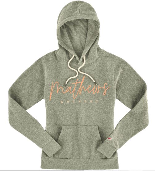 MATHEWS WOMENS SCRIPT HOODIE