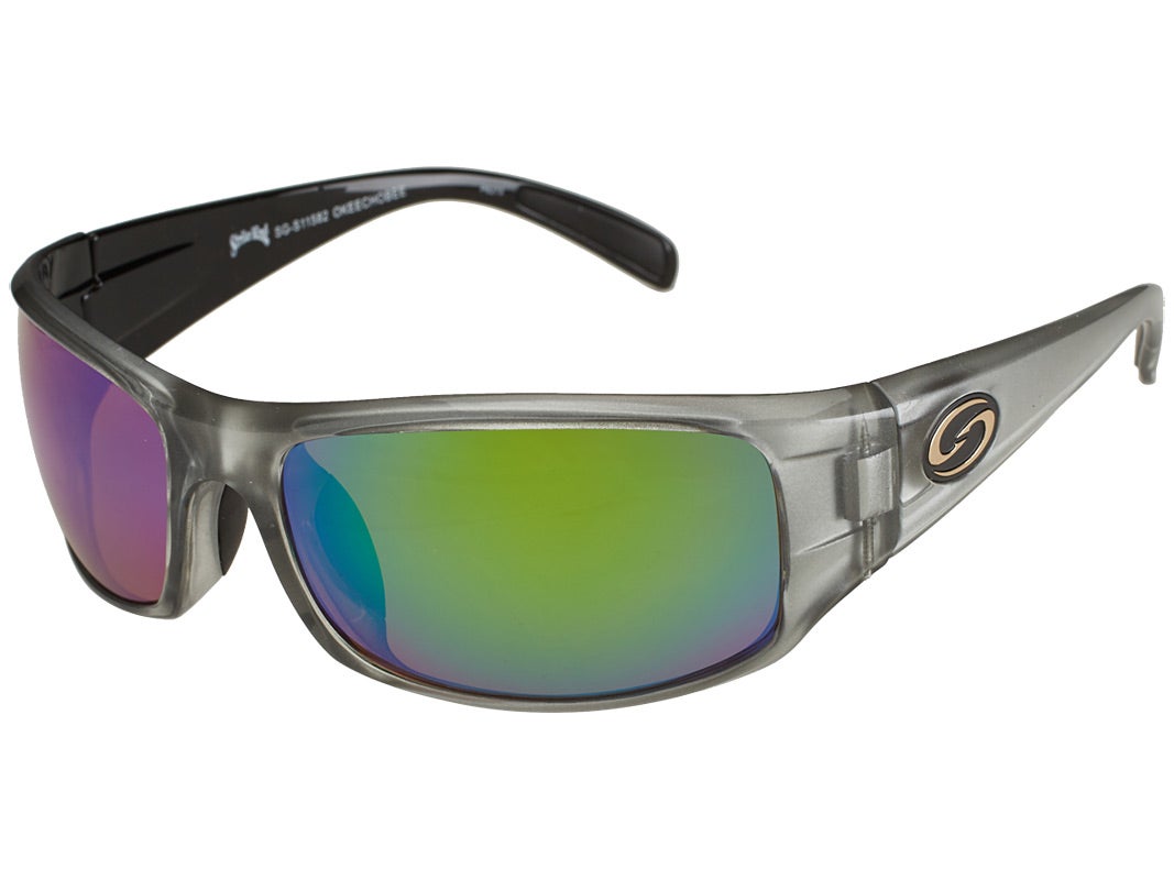 STRIKE KING -S11 OKEECHOBEE CLEAR GRAY METAL SUN GLASSES