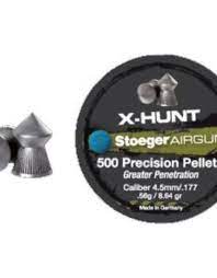 STOEGER X-HUNT PRECISION PELLETS .177 500 PK