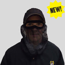 QUAKER BOY BANDITO TACTICAL BLACK 3/4 FACEMASK-High Falls Outfitters