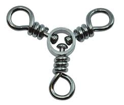 Spro Three-Way Swivel, Black