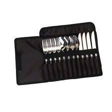 COLEMAN STAINLESS STEEL FLATWARE SET - 12 PC