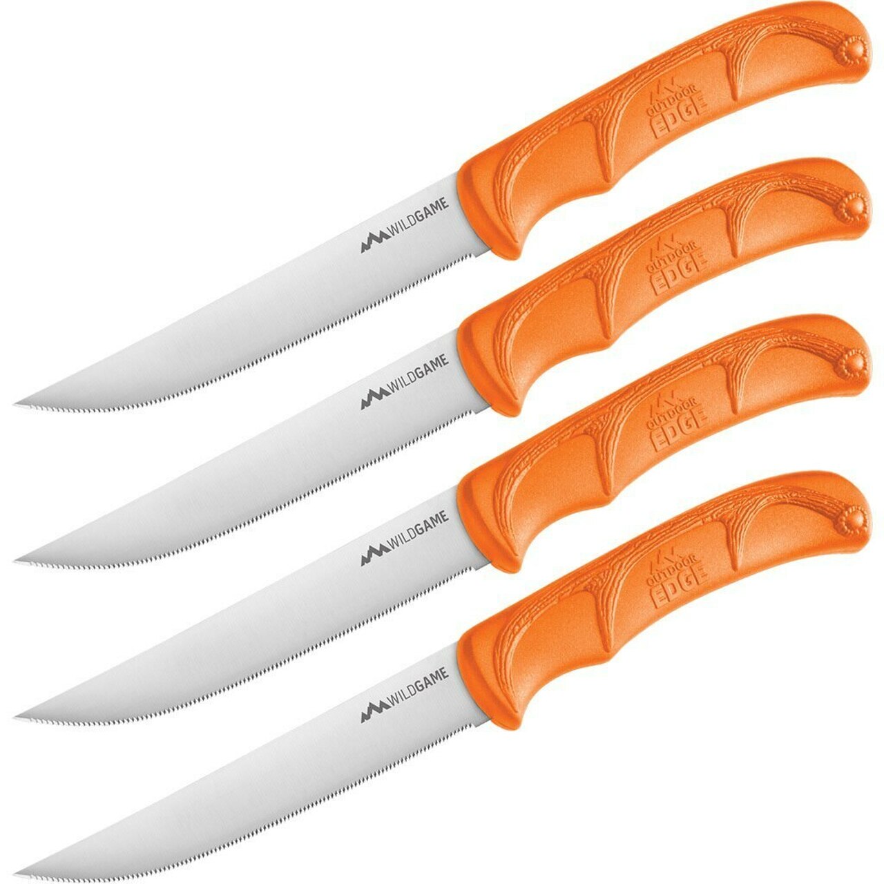 OUTDOOR EDGE WILDGAME STEAK KNIVES    4 PK