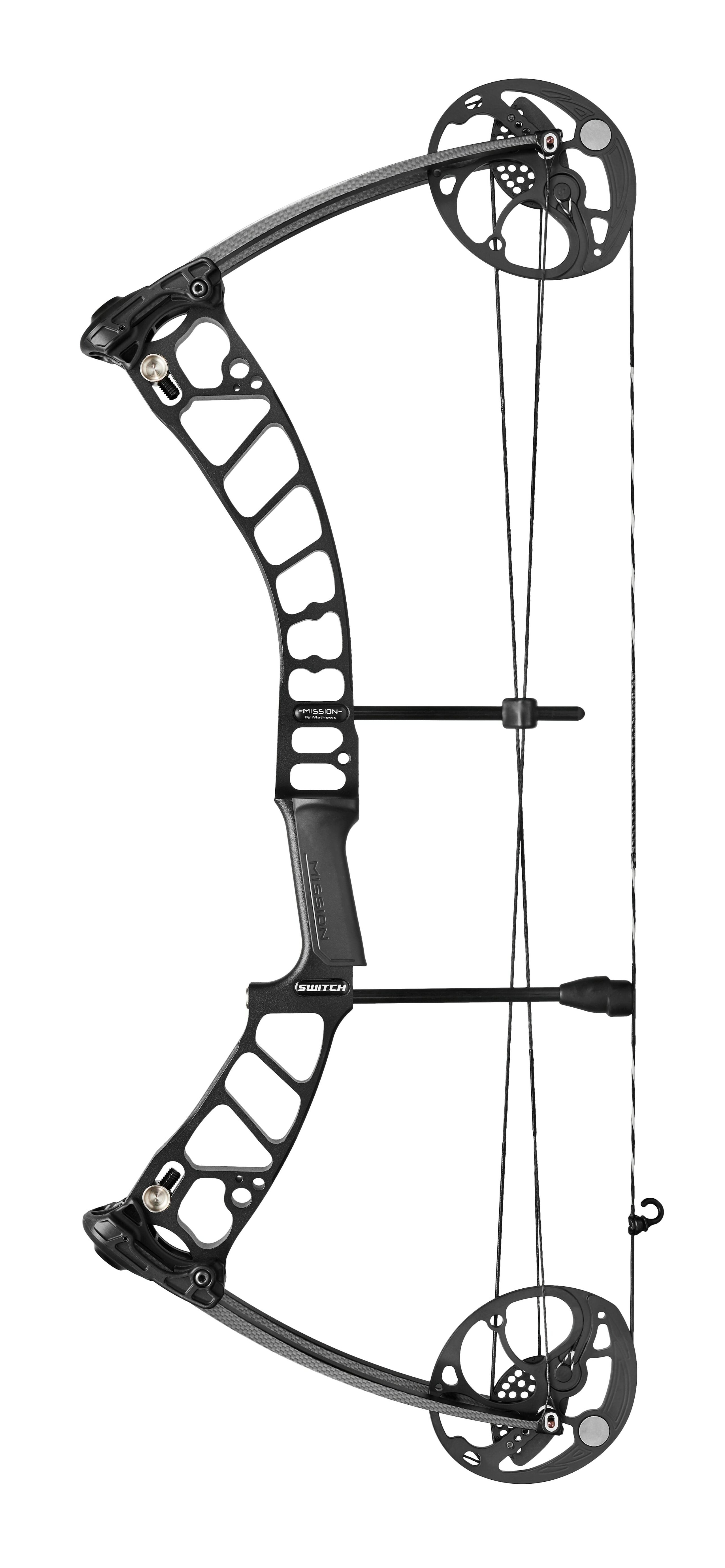 Mission Switch RH Black Compound Bow
