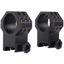 WEAVER TACTICAL 1" XX-HIGH SCOPE RINGS 6 HOLES MATTE