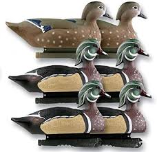 GREENHEAD GEAR LIFE SIZE WOOD DUCK DECOYS 6 PK