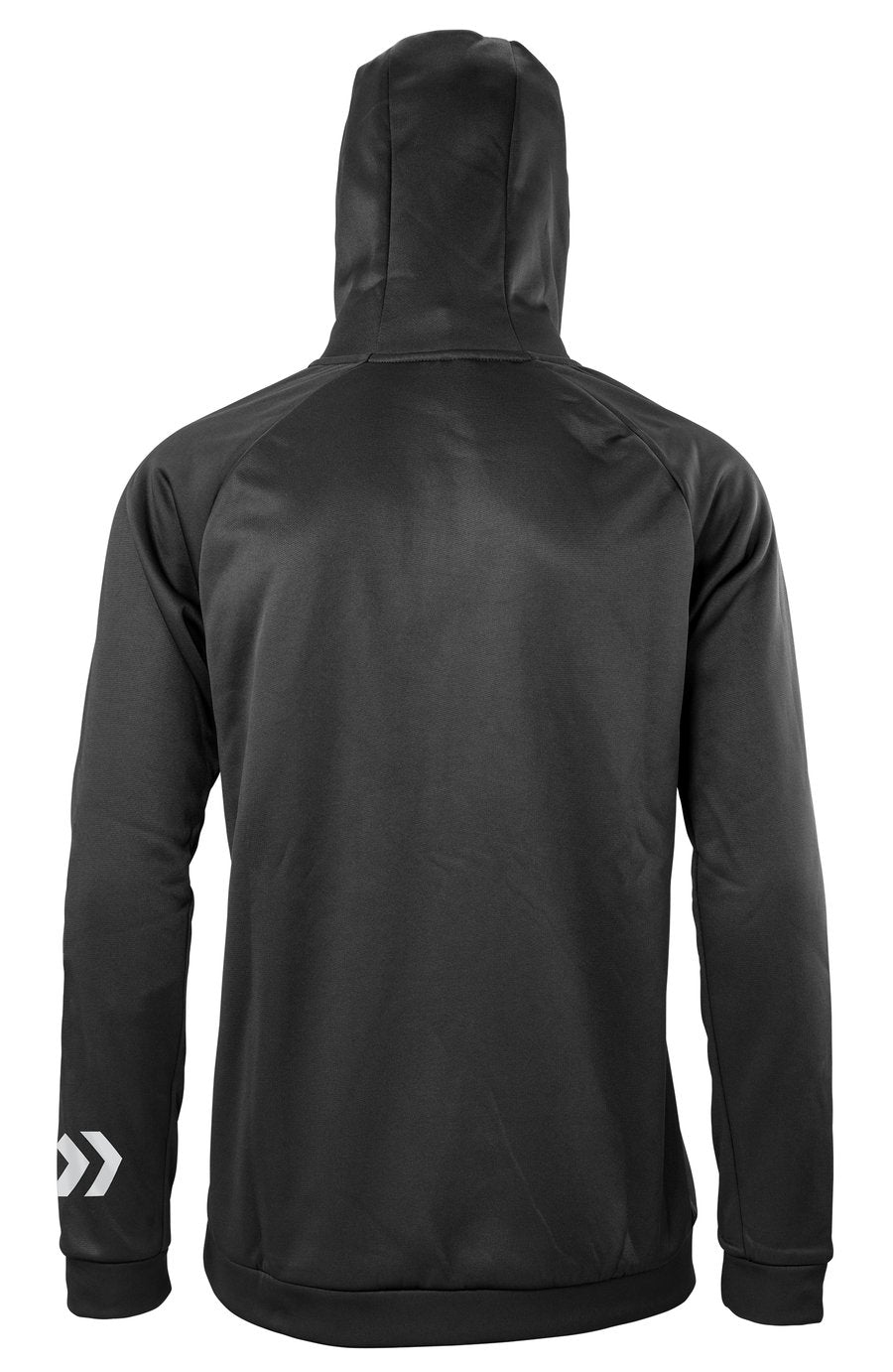 Daiwa D-Vec Black Hoodie with Integrated Facemask