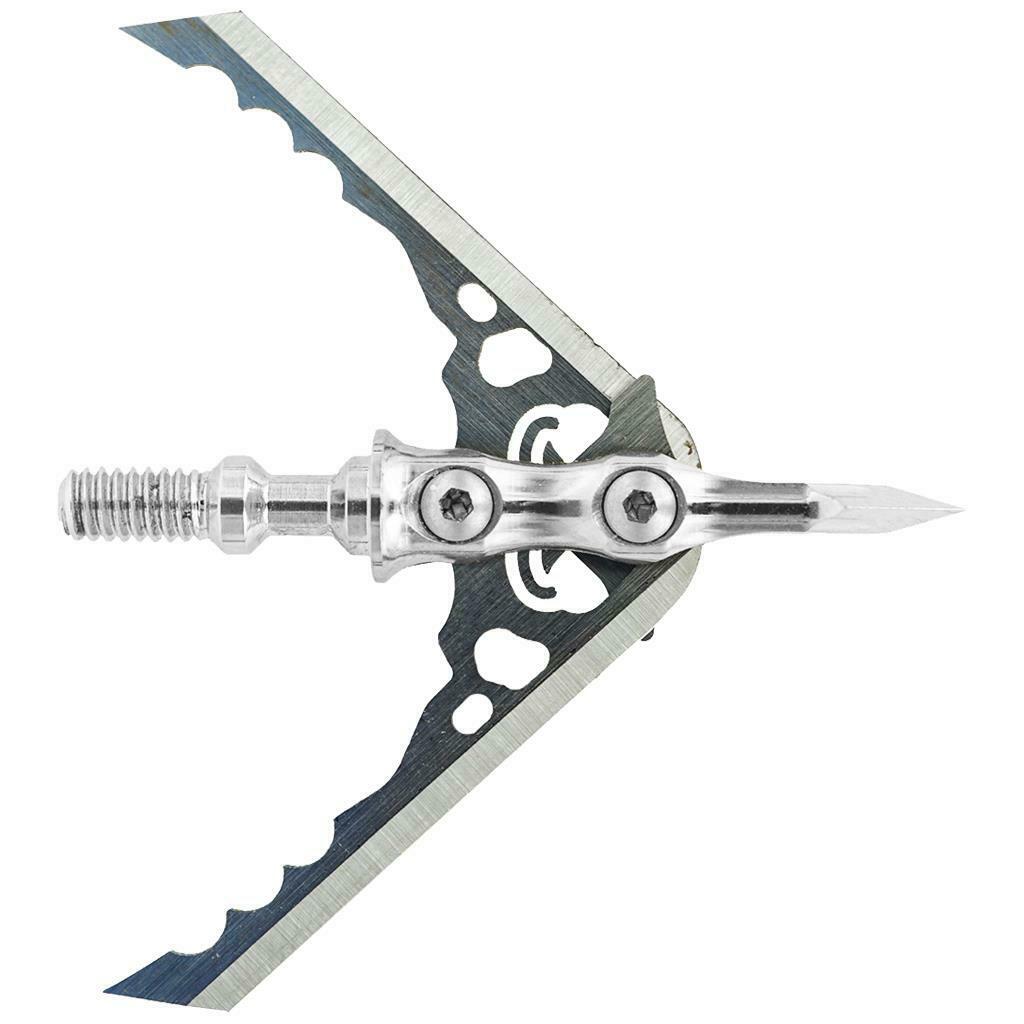 Rage Hypodermic NC Crossbow 100 Grain Broadheads 3 Pack 2 BLD