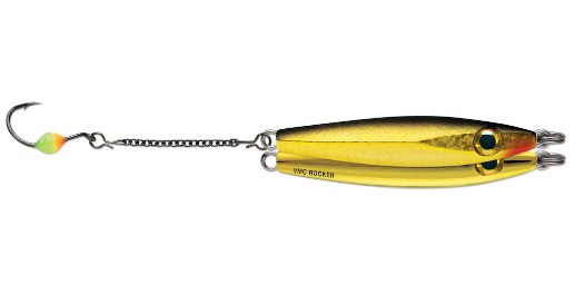 VMC Rocker Spoon 5/16 Oz Gold Shiner Size # 6