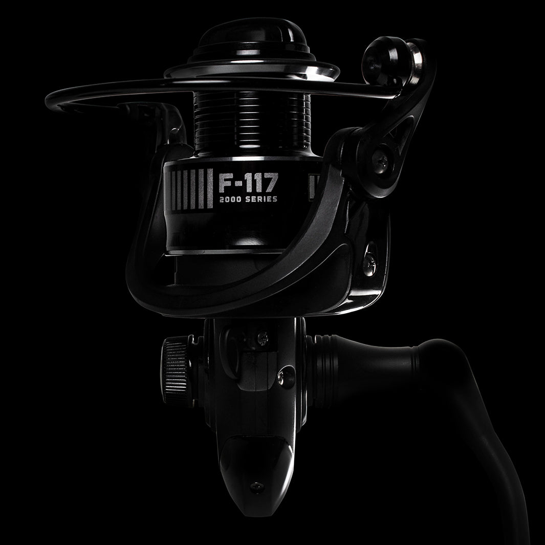 Lunkerhunt F-117 Spinning Rod Combo