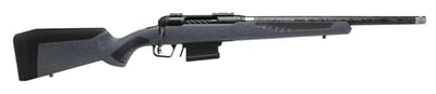 Savage Arms 110 Carbon Predator 6.5 Creedmoor Gry Synthetic 18" Carbon Wrapped