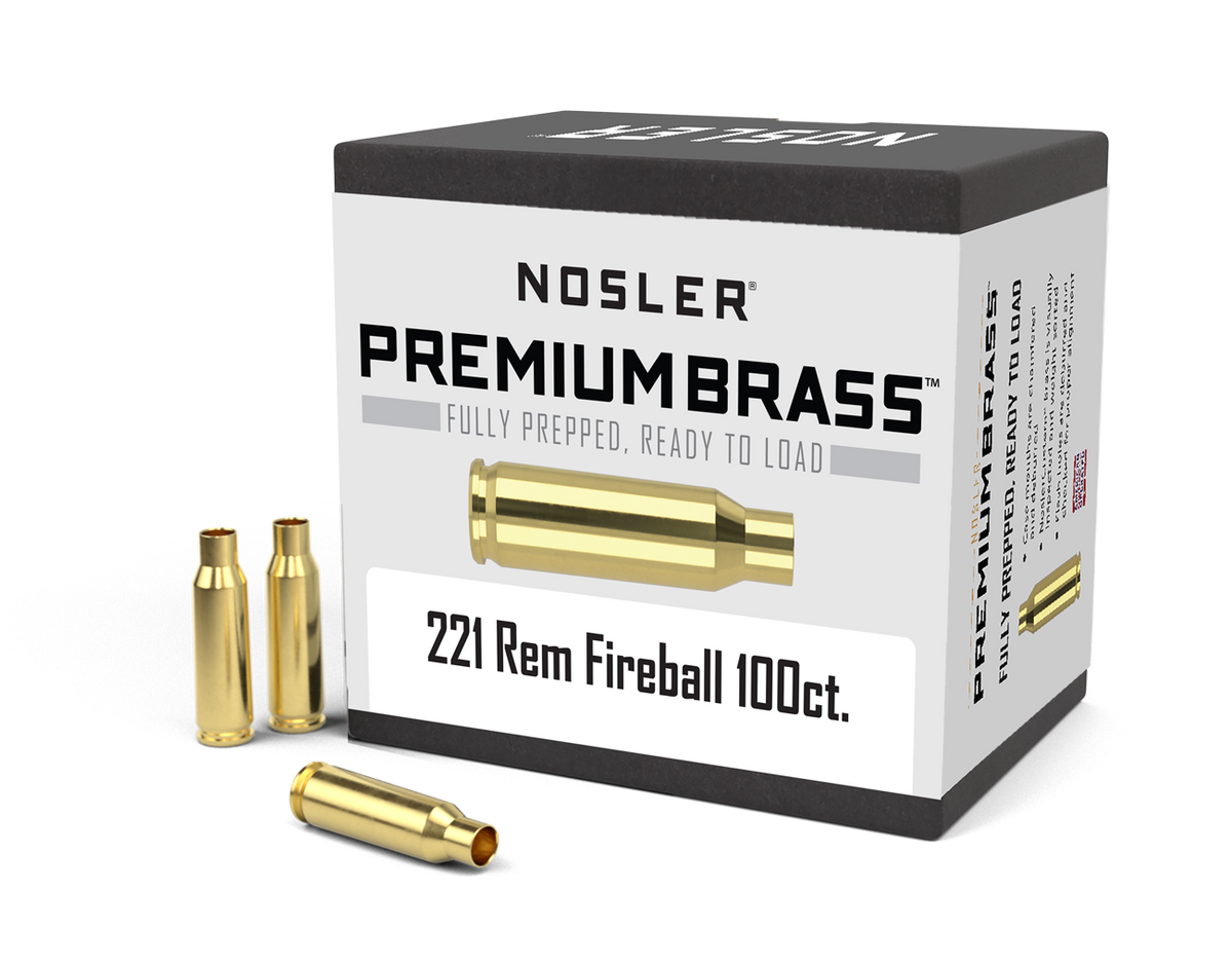 Nosler 221 Rem Fireball Premium Brass (100ct) product image