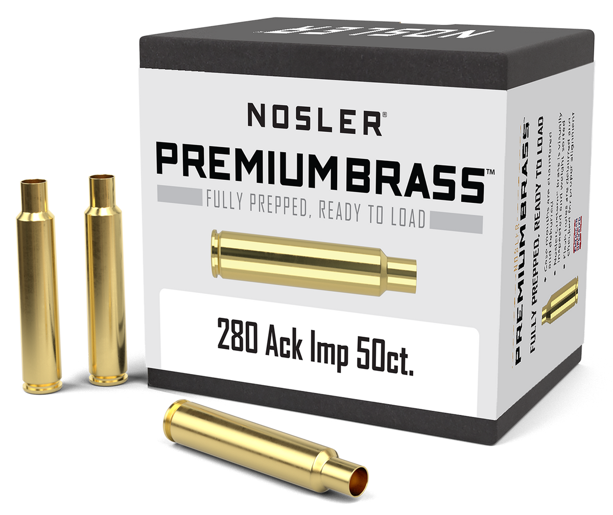 Nosler 280 Ackley Improved Premium Brass (50ct) product image