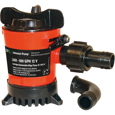 Johnson Pump Cartridge Bilge Pump with Dura-Port - 1000 GPH