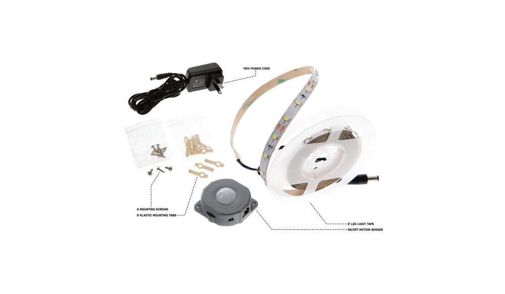 Lockdown LED Vault Tape Light kit