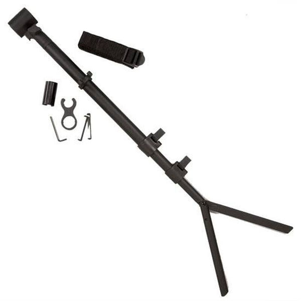 Hunters Specialties V Pod Shooting Stick Aluminum Monopod Black