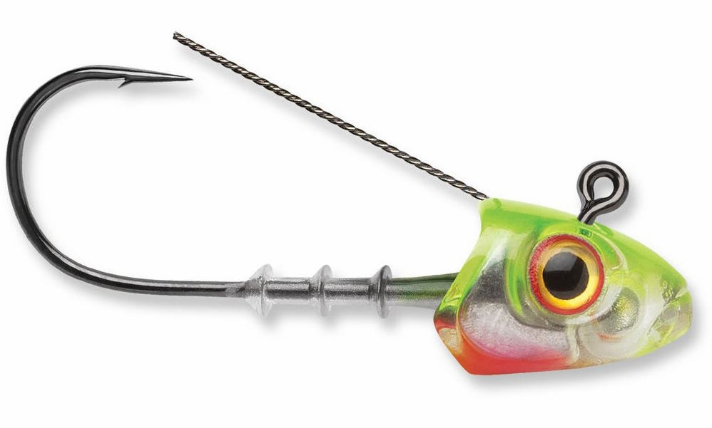 Storm 360°GT Weedless Jighead - 7/0 - Chartreuse Ice