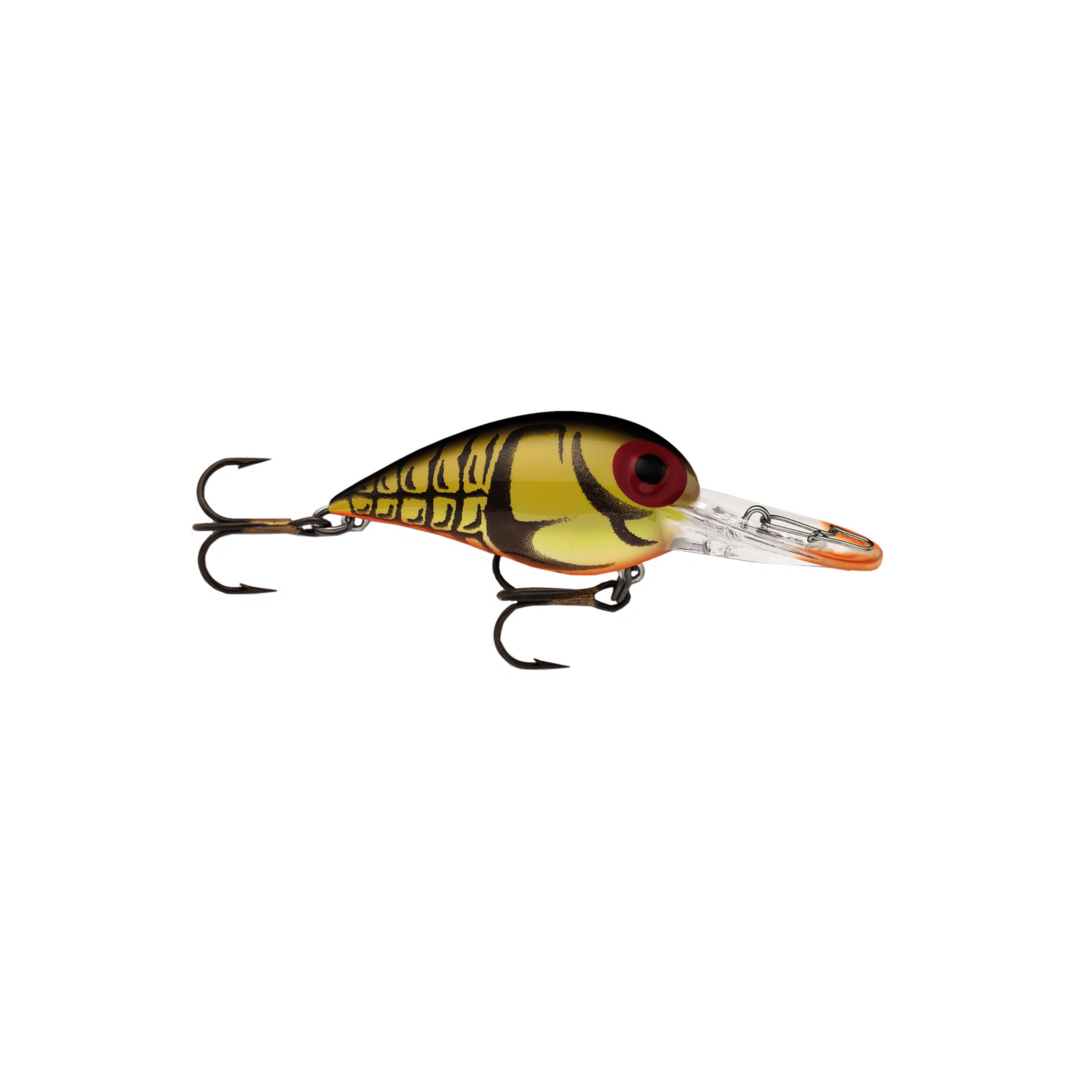 Storm Original Wiggle Wart Crankbait - Naturistic Green Crayfish- 2 in-