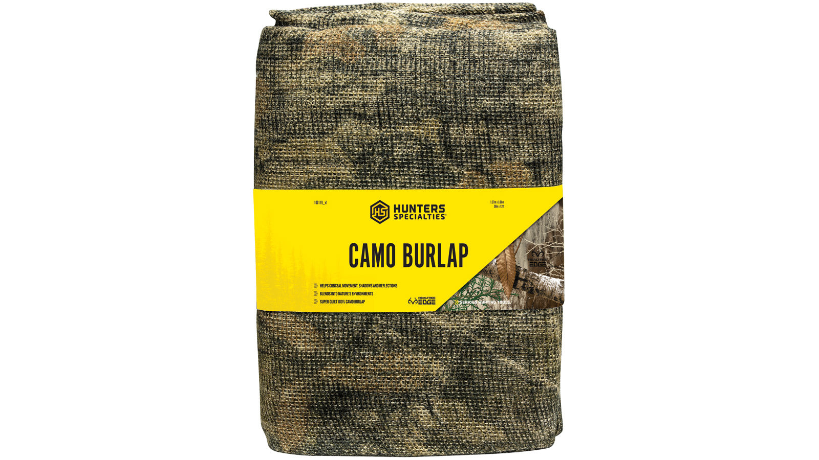 Hunters Specialties Burlap 54 in X 12 Ft Realtree Edge