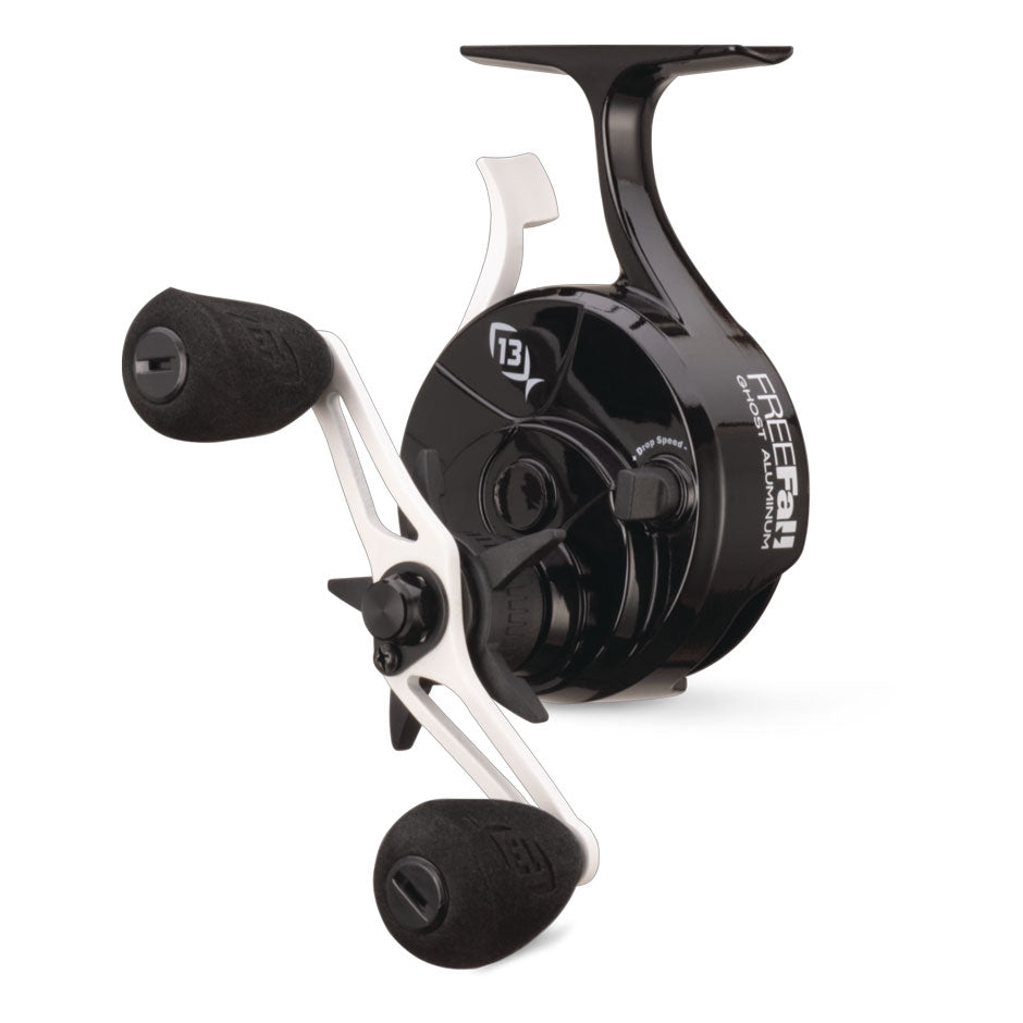 13 Fishing Freefall Ghost Aluminum Ice Reel