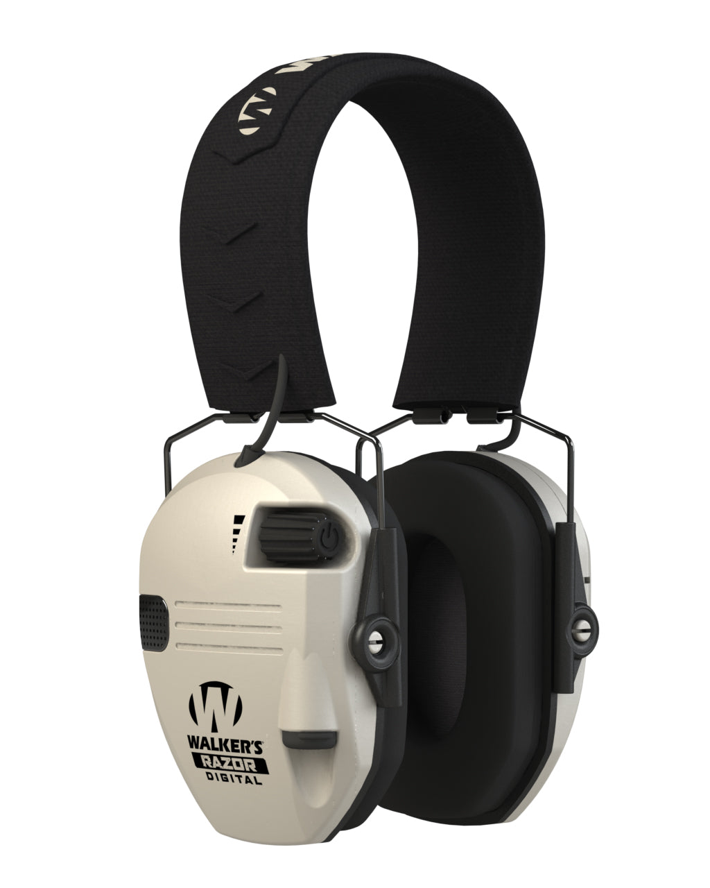 Walker's Razor Digital PRO Electronic Earmuffs NRR 23dB white
