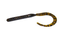 NetBait C Mac 11- Worms 9-Pack Green Pumpkin - Frsh Wtr Soft Plastic