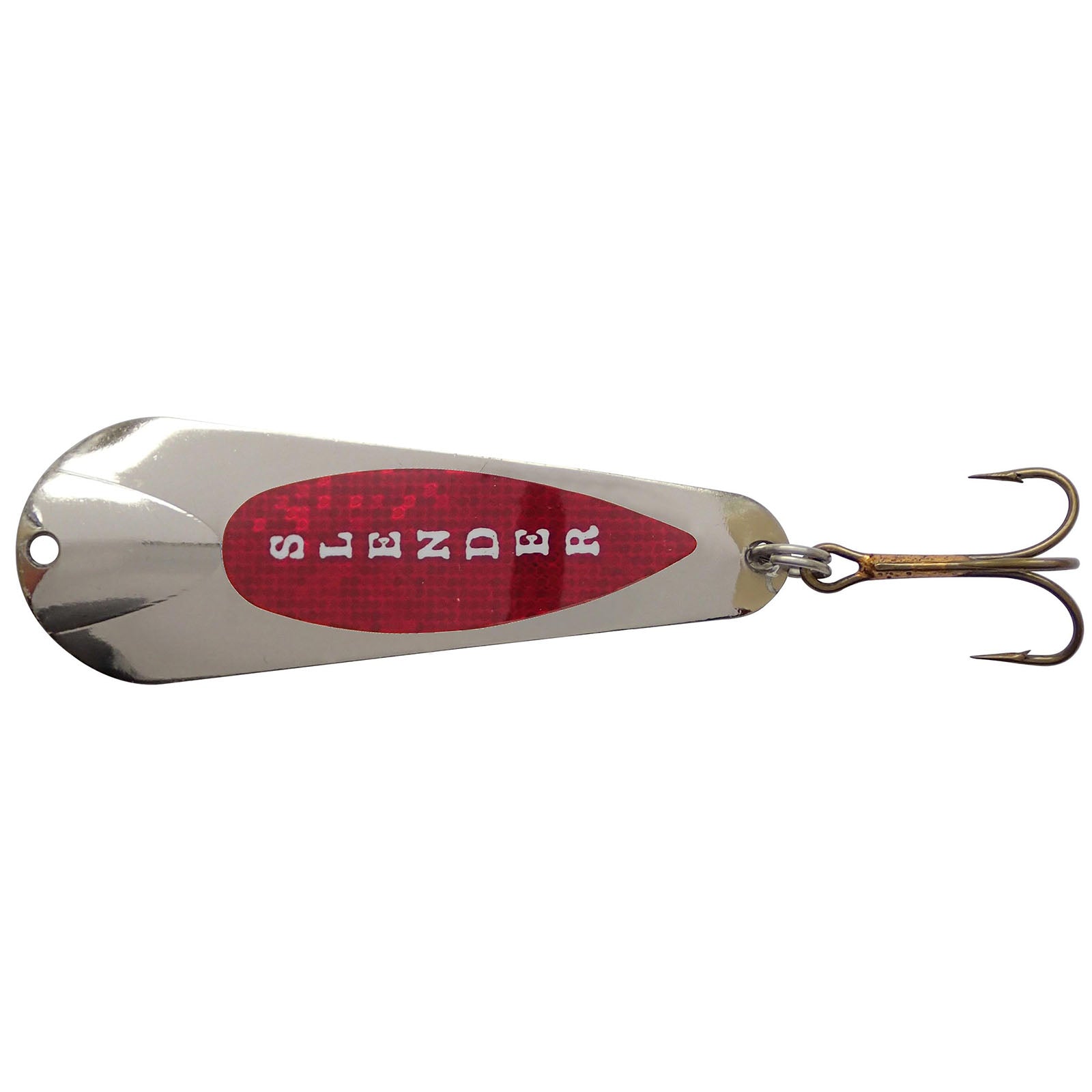 Custom Jigs & Spins Slender Jigging Spoon Nickel Red