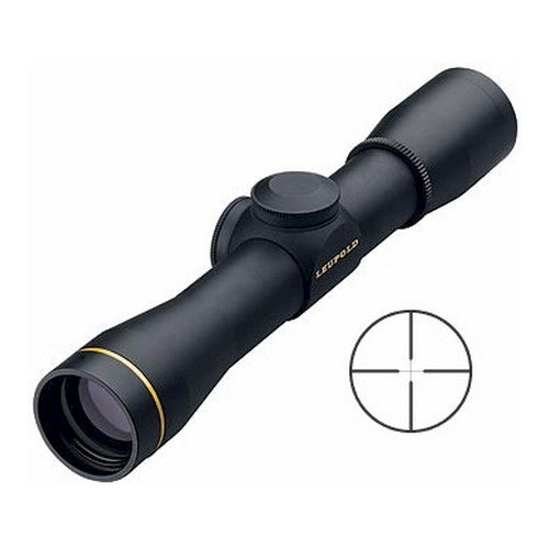 Leupold 4x28 FX-II Handgun Scope, Duplex Reticle, 18" EER, 1" Center Tube