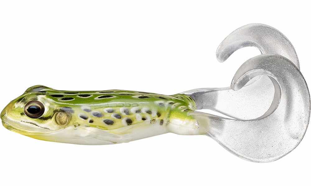 LIVETARGET Freestyle Frog - 3-1/2in - Green/Yellow