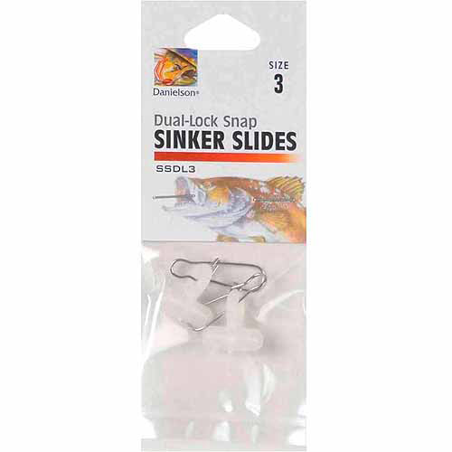 Sinker Slide WDual Lock Size 3 2PK
