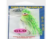 Delta Tackle  Rigged Squid Hoochy- 4 1-2-- Nuclear Reaction