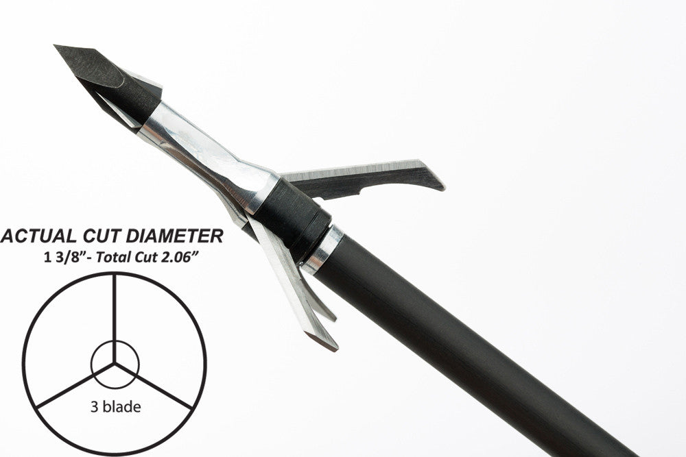 Grim Reaper Razortip Mechanical Broadheads - 75 gr (1 1/8'') - #1901