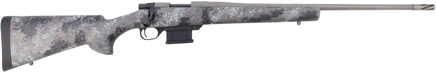 Howa M1500 Fence Line Mini Action 22 ARC 22" Rifle – Grey Light Camo