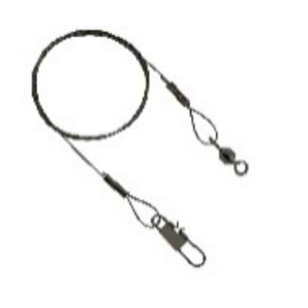 Danielson WLB4512 Wire Leader 45 Lb Test Black 12- 3pk