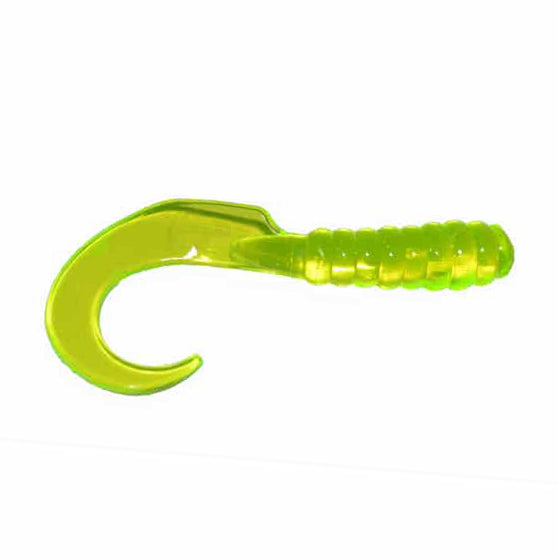 Big Bite Baits Curl Tail Grub Chart 10 per pack