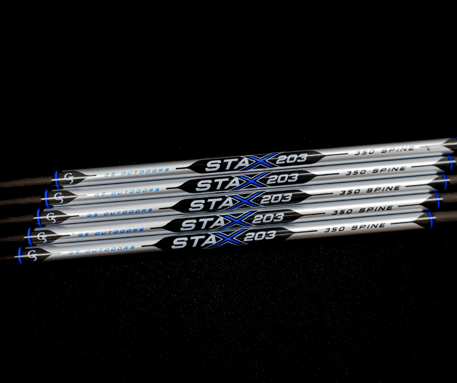 G5 Stax Series 203  Carbon Arrows 6 Pack Fletched - 350