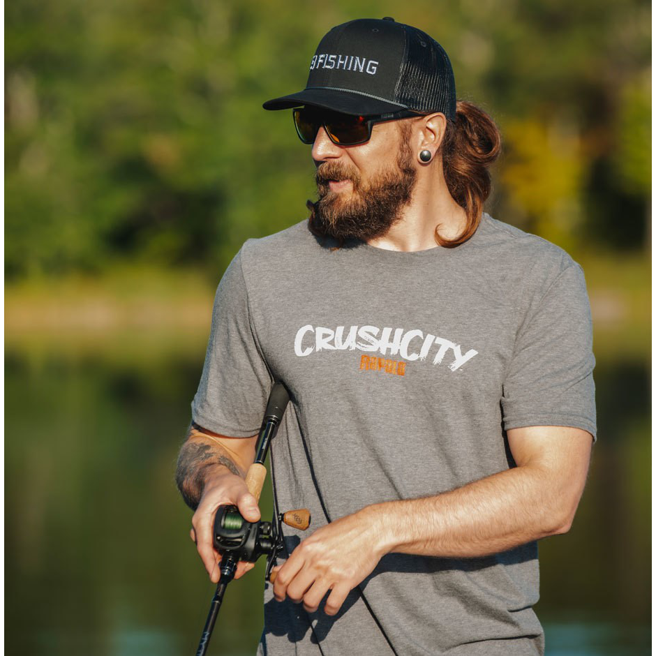 Rapala CrushCity Logo T-Shirt Grey