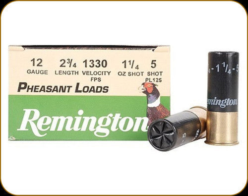Remington PL125 12 Ga. 2.75" 3.75 Dram 1.25 Oz.#5 – 20024